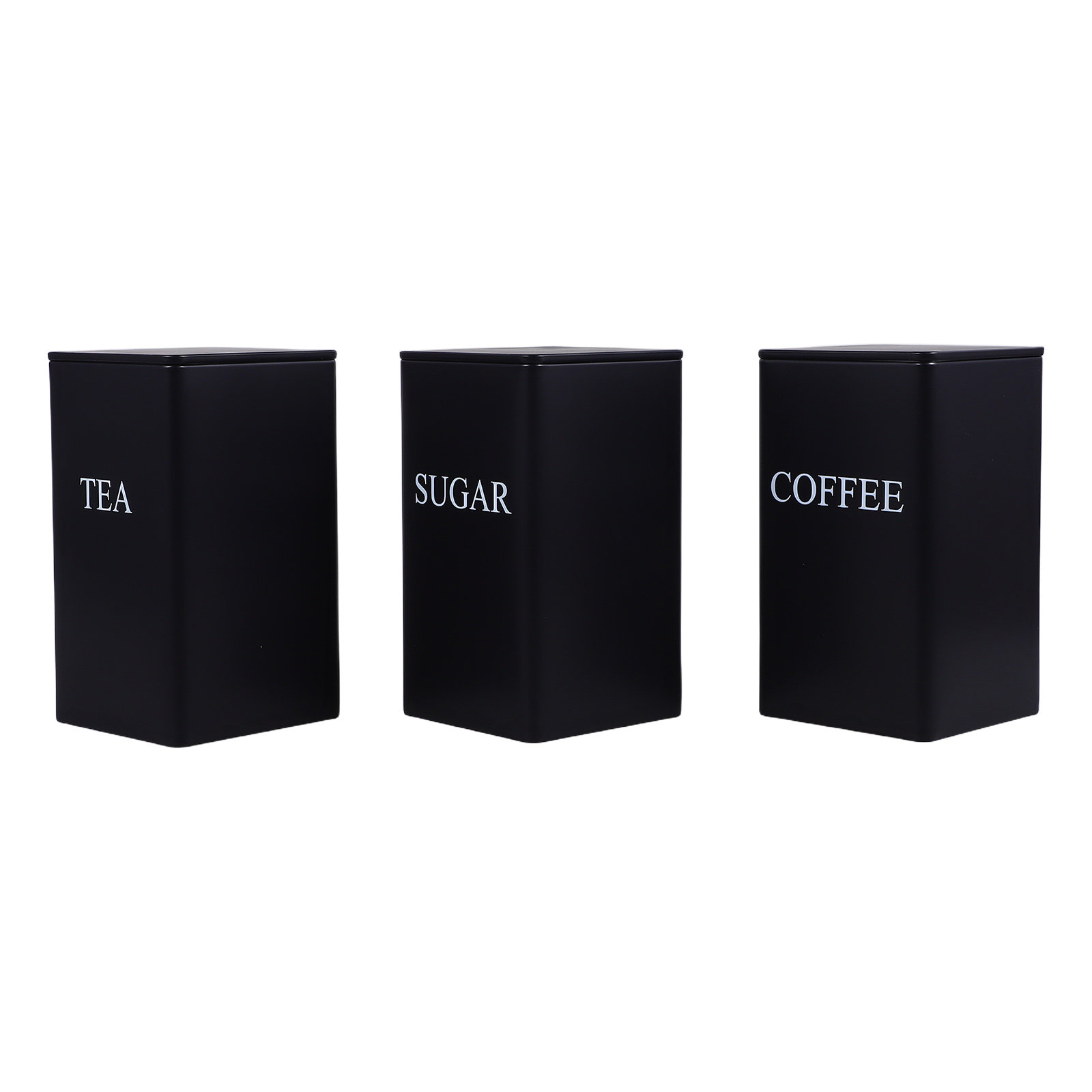 Canister Coffee Sugar Tea - 3 pièces de boîtes de cuisine