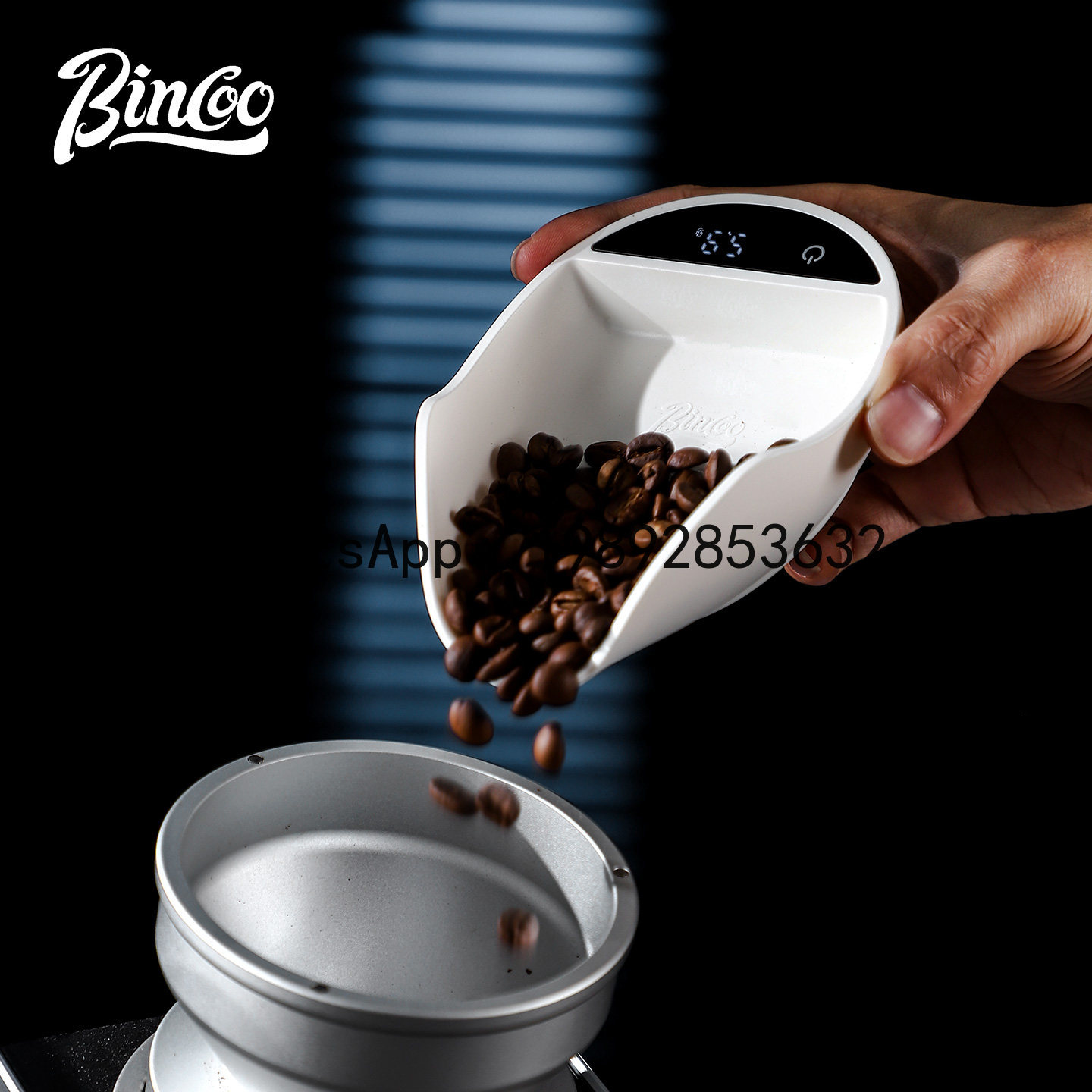 Coffee Tea And Bean - Balance électronique XL pour café, plateau