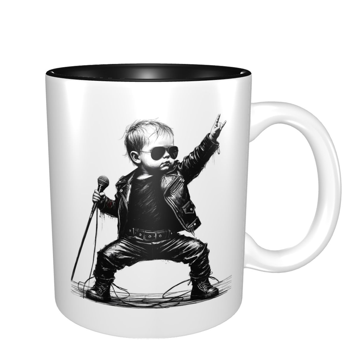 Young Tea Coffee - Tasse à café en céramique amusante