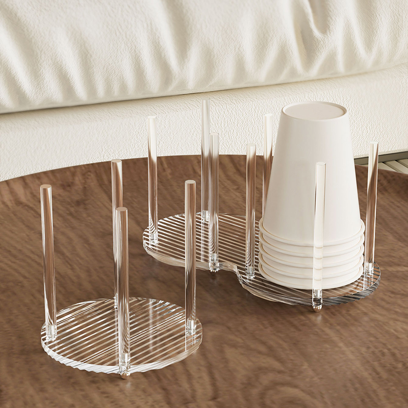 Dispenser Coffee And Tea - Porte-gobelet en papier Transparent acrylique, distributeur