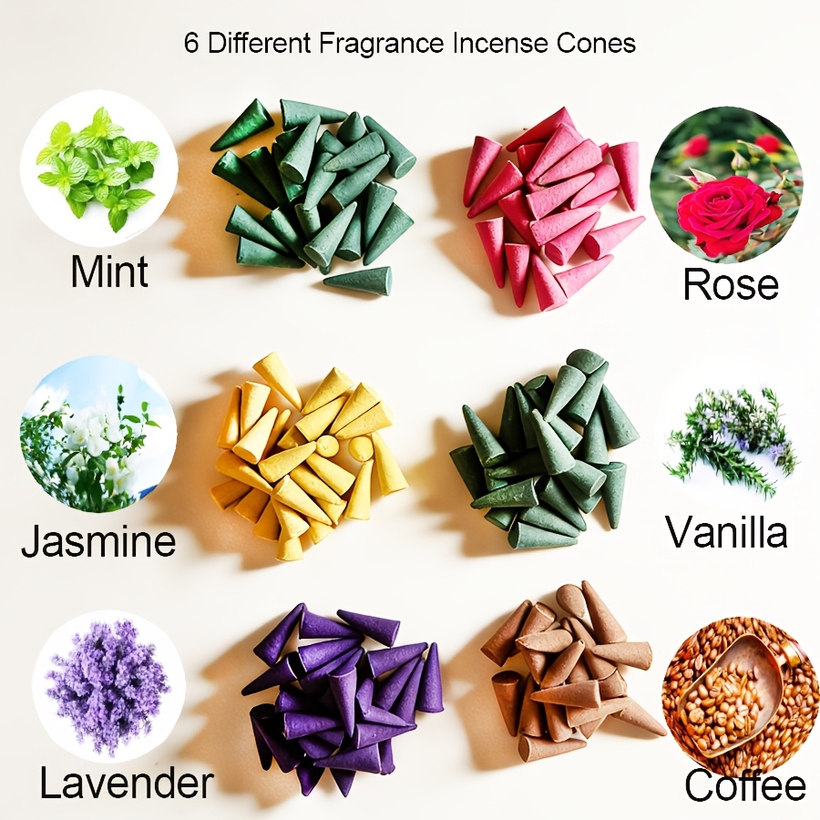 Coffee Jasmine Tea - 200G/Approx. 222 cônes d'encens Jingyu Liuyun