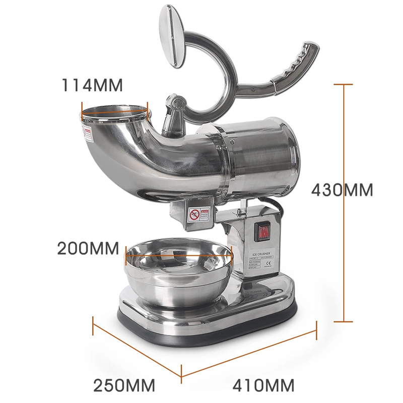 Broyeur à glace Commercial, pe - Coffee Tea Maker avis et prix