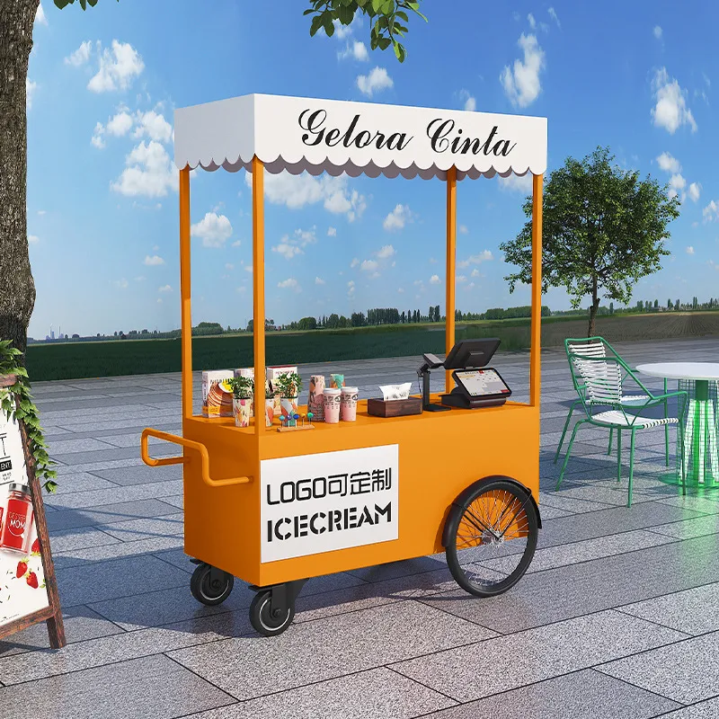Chariot de restauration de rue - Coffee Tea Vendor avis et prix