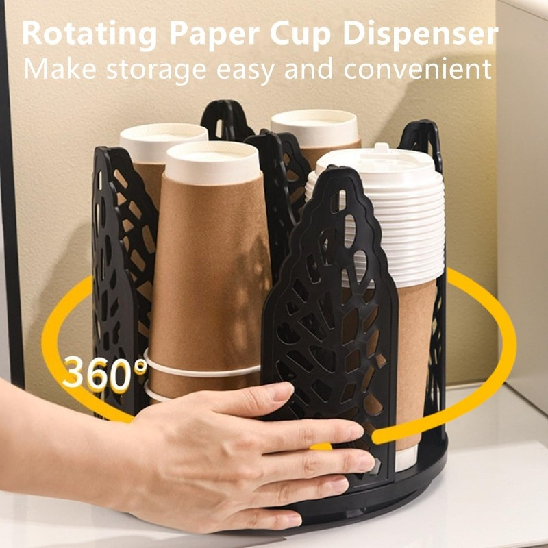 360 °   Porte-gobelets rotatif - Dispenser Coffee And Tea avis et prix