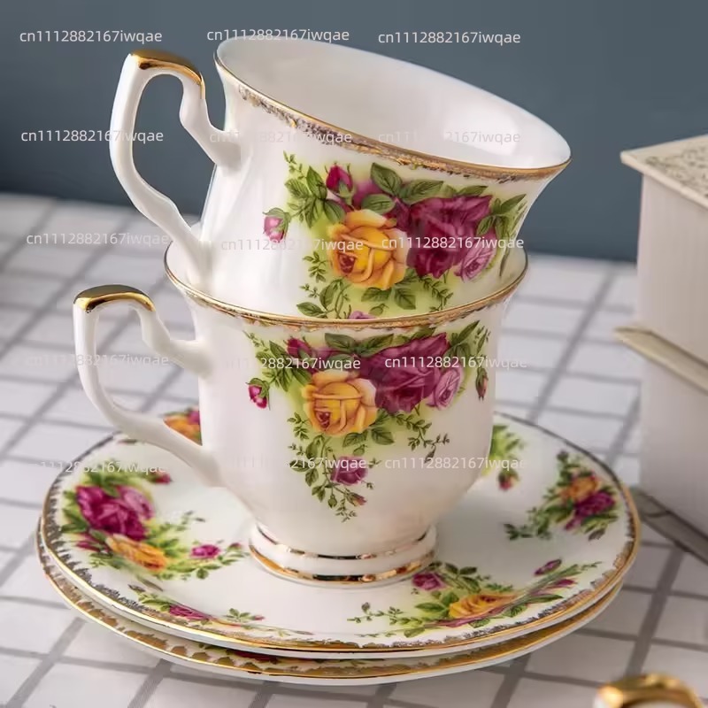 Service à café en porcelaine o - Coffee Tea English avis et prix