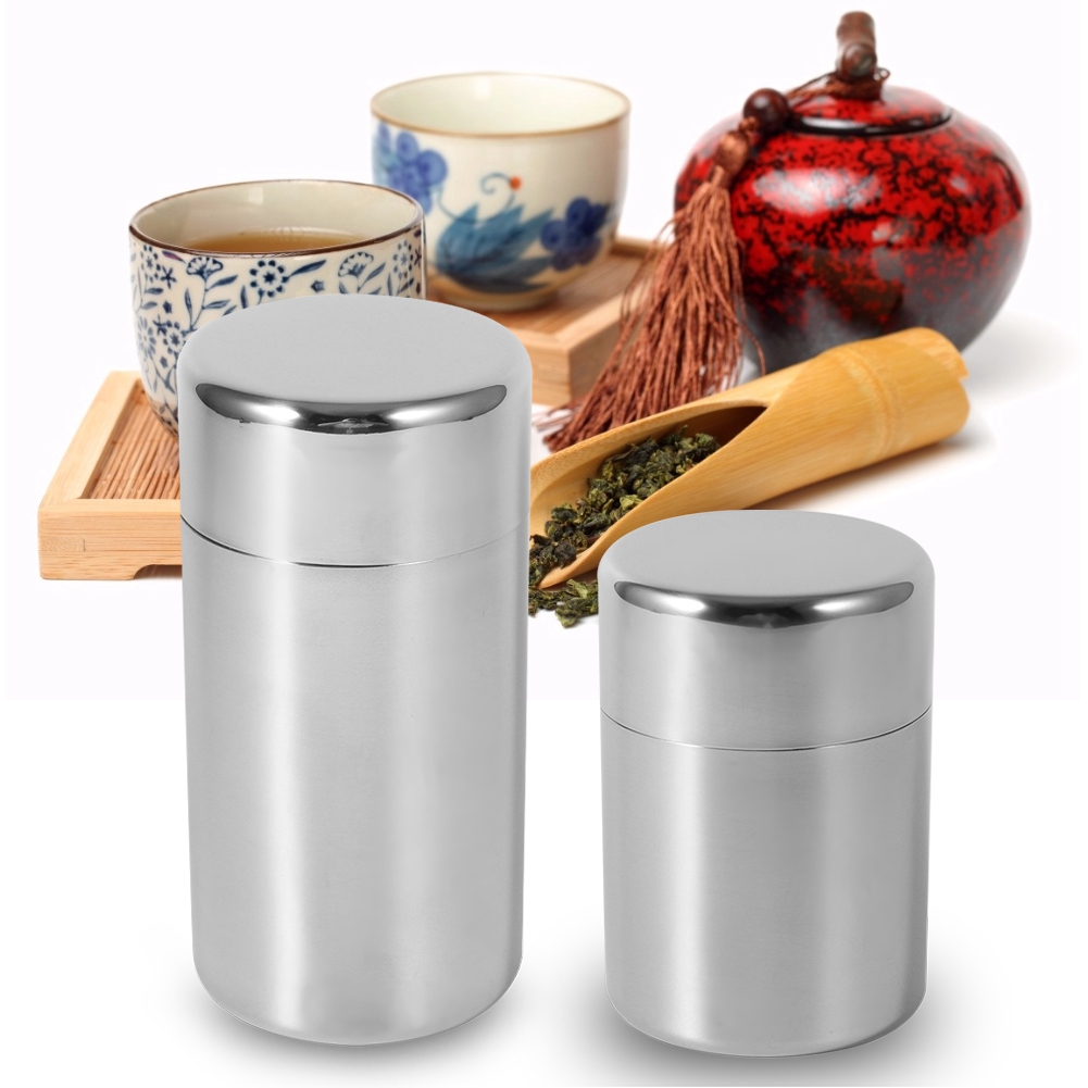 Boîte à thé en acier inoxydabl - Canister Coffee Sugar Tea avis et prix