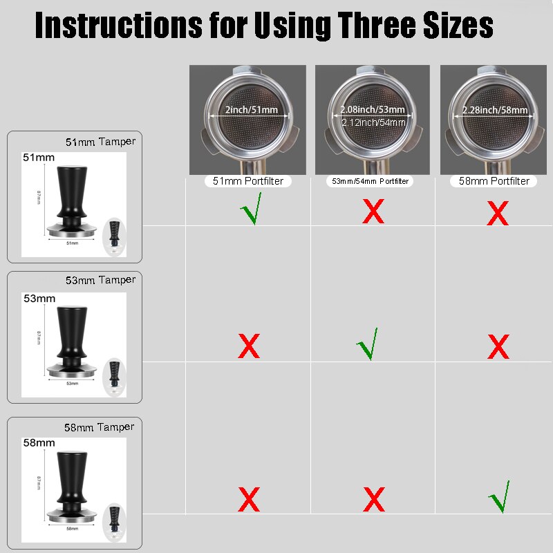 Pilon à café espresso 51mm 53m - Coffee Tamper Leveler avis et prix
