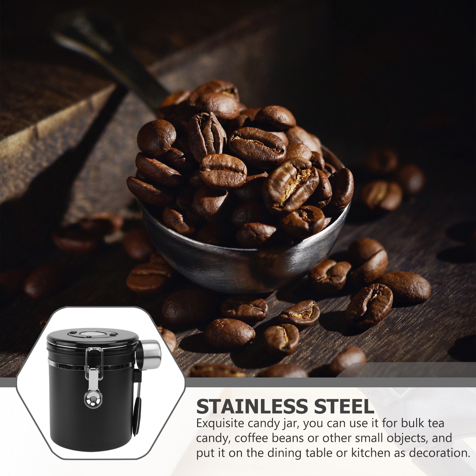 1 pièce – Pot de stockage de g - Coffee Tea And Bean avis et prix
