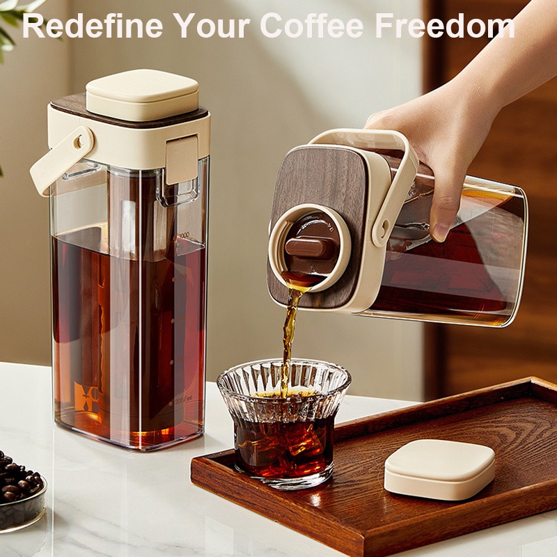 Carafe à café froid anti-fuite - Coffee Tea Maker avis et prix