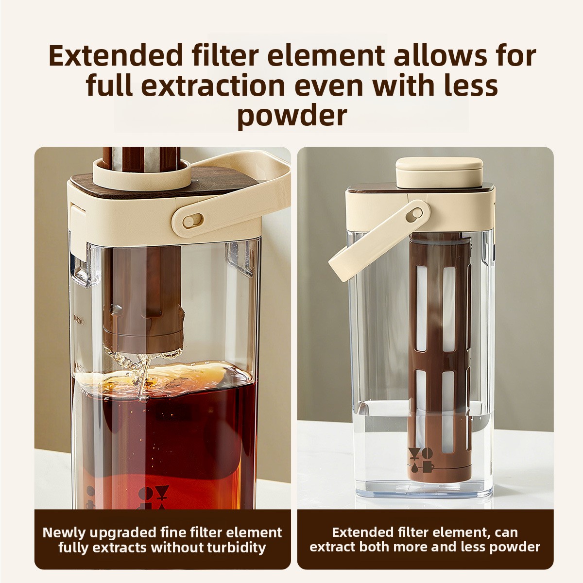 Carafe à café et thé froid gra - Coffee Tea Pot avis et prix