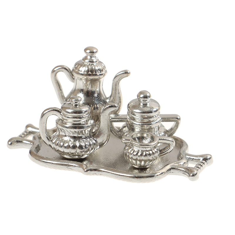 Plateau à café en métal argent - Young Tea Coffee avis et prix