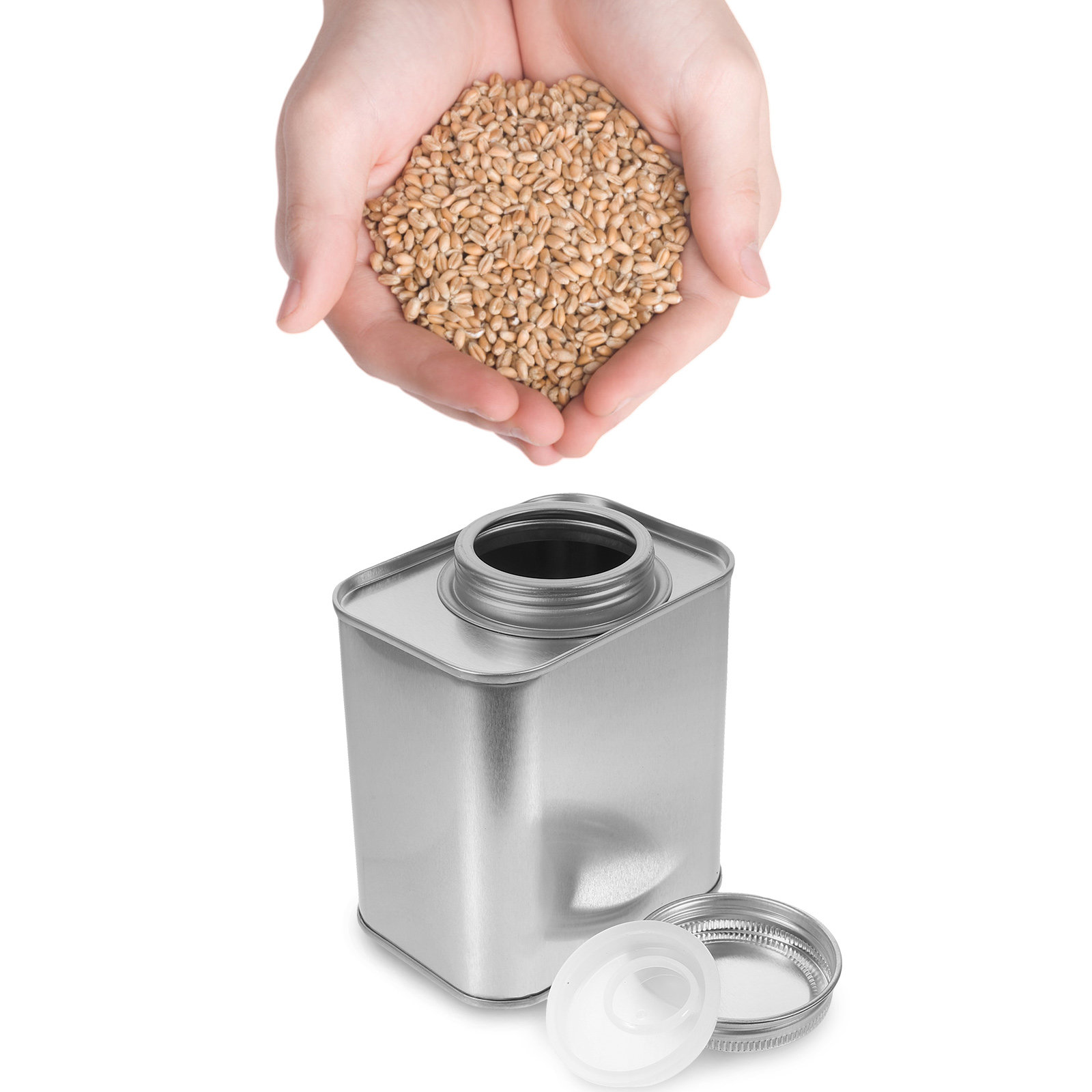 Lot de 4 boîtes de rangement h - Canister Coffee Sugar Tea avis et prix