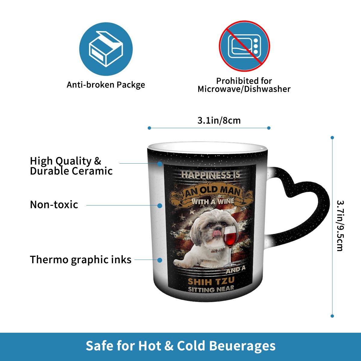 Le bonheur est un vieil homme  - Coffee Tea Near avis et prix