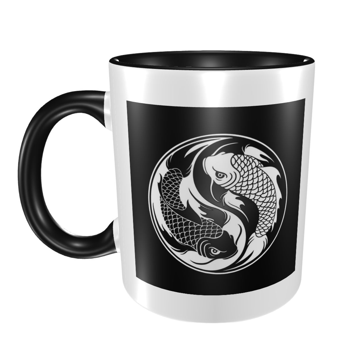 Tasse à poisson Yin Yang Koi n - Coffee Tea Yin Yang avis et prix