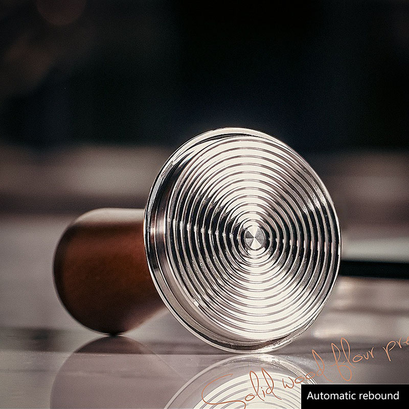 Doseur de café expresso en boi - Coffee Tamper Leveler avis et prix