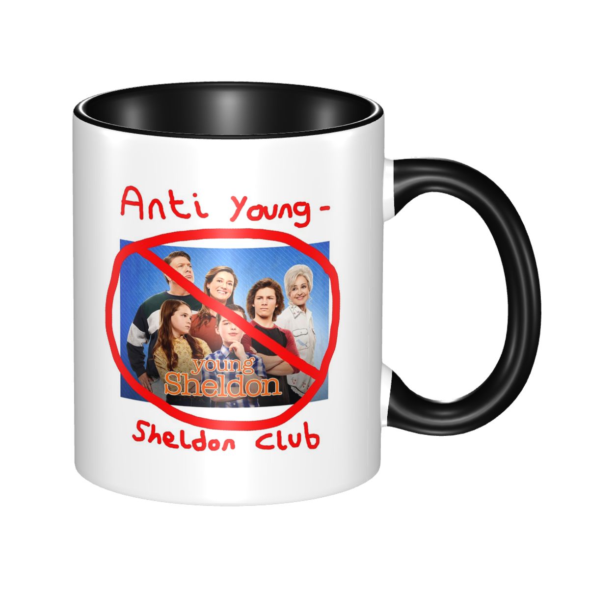 Mug amusant en céramique Anti  - Young Tea Coffee avis et prix